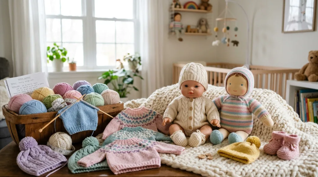 Tricododile : idées créatives de tricot pour poupées et bébés
