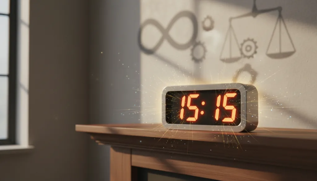 15h15 signification : le message caché derrière cette heure miroir