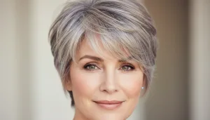 Coupes de cheveux court femme 60 ans : le style effilé à adopter