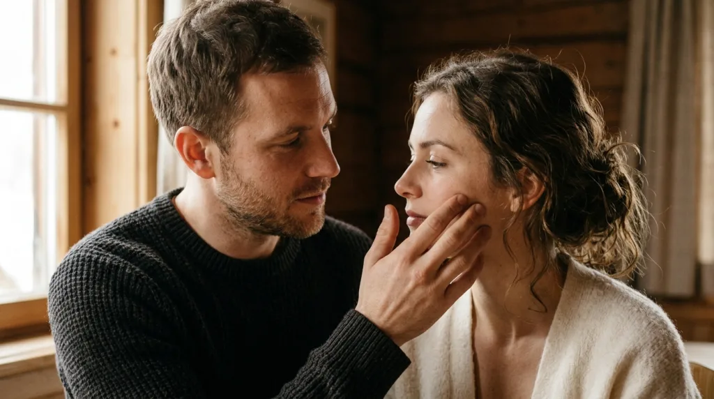 Un homme qui touche le visage d&rsquo;une femme : interprétations et significations