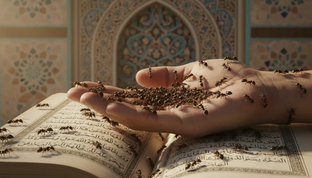Voir beaucoup de fourmis en rêve islam : signification et interprétation