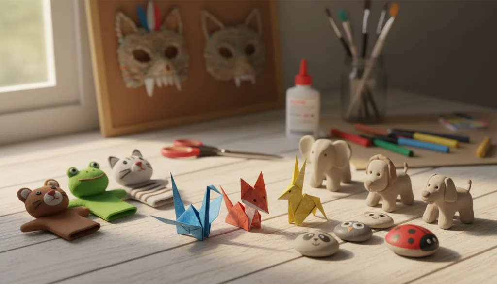 Activités manuelles animaux : 10 créations ludiques à réaliser